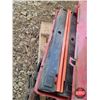 Image 9 : PALLET LOT: 12v Air Compressor; Sign ; Traffic Cone; Flares; Extension Cords; etc
