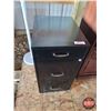Image 2 : Office Furniture : Desk with built-on Cabinet; Metal File Cabinet; Office Chair & Coat Rack (Desk Me