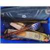 Image 3 : Pallet Lot ~ Variety Camping Group : Four-Man Tent; Inflatable Raft; Unused Sleeping Bag & Pillows; 