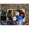 Image 8 : Variety Sporting Items : Motorcycle Helmets; Hockey Helmets; Bike Helmets; Variety Balls; Pucks; etc