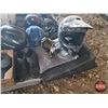 Image 9 : Variety Sporting Items : Motorcycle Helmets; Hockey Helmets; Bike Helmets; Variety Balls; Pucks; etc