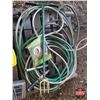 Image 5 : Pallet Lot: Garden Hose; Sheers; Garden Claw; Patio Lantern; Heater; etc