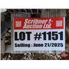 Image 6 : Pallet Lot: Garden Hose; Sheers; Garden Claw; Patio Lantern; Heater; etc