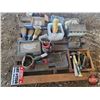 Image 1 : Pallet Lot ~ Variety Tools : Socket Sets; Knife Sharpener; Battery Charger; Construction Adhesive; O