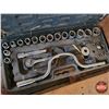 Image 4 : Pallet Lot ~ Variety Tools : Socket Sets; Knife Sharpener; Battery Charger; Construction Adhesive; O