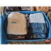 Image 9 : Pallet Lot: (3) Totes Blankets + Suitcase