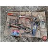 Image 1 : Tool Grouping : Bale Hooks; Wrenches; Hammers; Oiler; Hole Saw; Files; etc