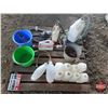 Image 1 : Pallet Lot ~ Calving : Feed Pale; Calving Bottles; Syringe Applicators; etc