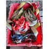 Image 3 : Pallet Lot: 10"W Tow Strap; Bottle Jack; Straps; Clevises; Straps; etc