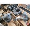 Image 6 : Pallet Lot ~ Power Tools : Mitre Saw; Belt Sander; Bostitch Air Staples; Drills; Palm Sanders; Jig S