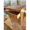 Image 3 : Antique Waterfall 3 Drawer Dresser (36"H x 33-1/2"W x 17-1/2"D)