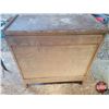 Image 5 : Antique Waterfall 3 Drawer Dresser (36"H x 33-1/2"W x 17-1/2"D)