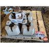 Image 1 : Pallet Lot: Concrete Post Support Blocks (4) & Sidewalk Blocks (2) & Adjustable Deck Legs (4)