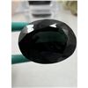 Image 1 : 12.41 CT NATURA LSAPPHIRE OVAL CUT WITH INSURANCE REPLACEMENT  VALUE $18000.00 CERTIFICATION
