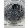 Image 2 : NEW 2024 1/2 oz AUSTRALIA DRAGON REVERSE PROOF 50 CENT SILVER COIN 1952-2022 UNC