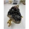 Image 1 : 2.4 INCH GENUINE RUBY IN BLACK TOURMALINE MATRIX  SPECIMEN
