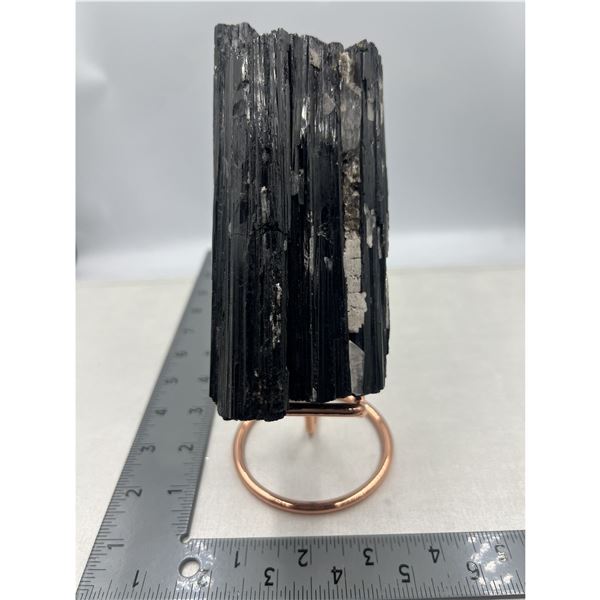 6 x 2.6 INCH  BLACK TOURMALINE ROUGH