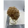 Image 2 : 3.7 INCH ORANGE HONEY CALCITE SPECIMEN