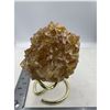 Image 3 : 3.7 INCH ORANGE HONEY CALCITE SPECIMEN