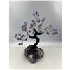 Image 2 : 8 X 8 INCH AMETHYST GEM CRYSTAL TREE WITH AMETHYST BASE HANDMADE
