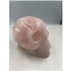 Image 1 : 4.5 INCH  ROSE QUARTZ SKULL