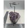 Image 2 : 3.7 X 2.7 INCH  AMETHYST ROUGH CLUSTER  DECORATION HOLDER
