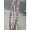 Image 2 : BRAND NEW 10 MM  ROSE QUARTZ NECKLACE 108 BEADS