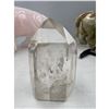 Image 1 : 3.5 X 2.3 INCH  CLEAR QUARTZ TOWER WITH AURA