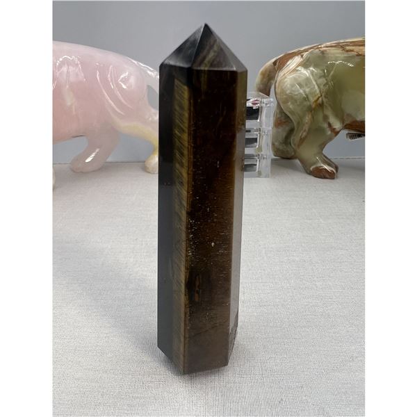 3.7 INCH TIGER EYES  TOWER