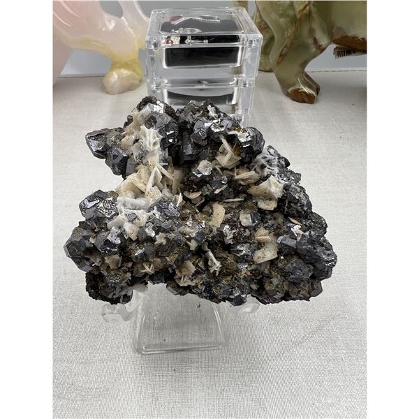 2.8 INCH IRON PYRITE WITH CALCITE