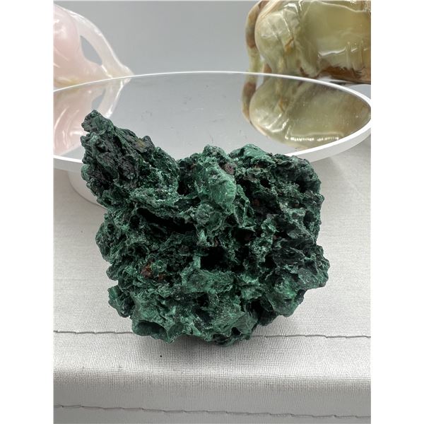 2.7 INCH VELVET BUBBLE MALACHITE