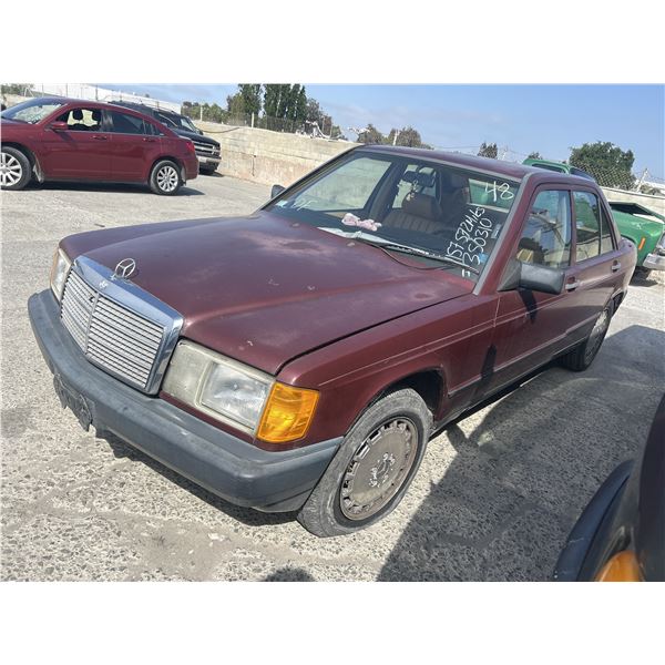 1987 Mercedes-benz 190
