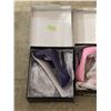 Image 2 : Group of 3 Various Heels - Black/6, Pink/7, Purple/8