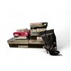 Image 1 : Group of 5 Heels/Etc. - SLVC/9, Black/5, SLVC/8, Black/5, Silver/5, Phone Holder