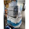 Image 2 : Surprise Pallet of Misc - Lamp, Closet Organizer, Rug, Dog Boots, Picture Frames, Etc. (Approx Retai