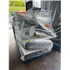 Image 1 : Surprise Pallet of Misc - Blow Up Mattress, Chairs, Metal Bed Frame, Closet Organizer, Coffee Table,