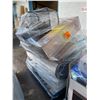 Image 3 : Surprise Pallet of Misc - Blow Up Mattress, Chairs, Metal Bed Frame, Closet Organizer, Coffee Table,