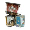 Image 2 : Group of Misc - Asian Style Vase, Asian Tins, Vase, Etc.