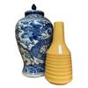 Image 3 : Group of Misc - Asian Style Vase, Asian Tins, Vase, Etc.