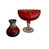 Image 3 : Group of Glassware - Glass Cups, Decor Bowls, Glass Vase, Decor Glassware, Etc.