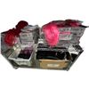 Image 1 : 2 Shelves of Various Coloured Wigs, Witch Hats, Flip Flops, Etc.