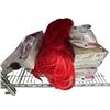 Image 2 : 2 Shelves of Various Coloured Wigs, Witch Hats, Flip Flops, Etc.