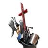 Image 2 : Bin Full of Misc - Scooter, Garbadge Can, Tools, Snow Shovel, Height Measure, Etc.