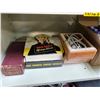Image 3 : 6 Shelves of Misc - Massager, Tripod, Door Latch, Sani-Hands, Hat, Bike Helmet, Inspection Books, Et