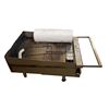 Image 2 : Commercial Stainless Steel Flat Top Grill with Grill Rack, Butcher Paper Roll & Exhaust Pipe