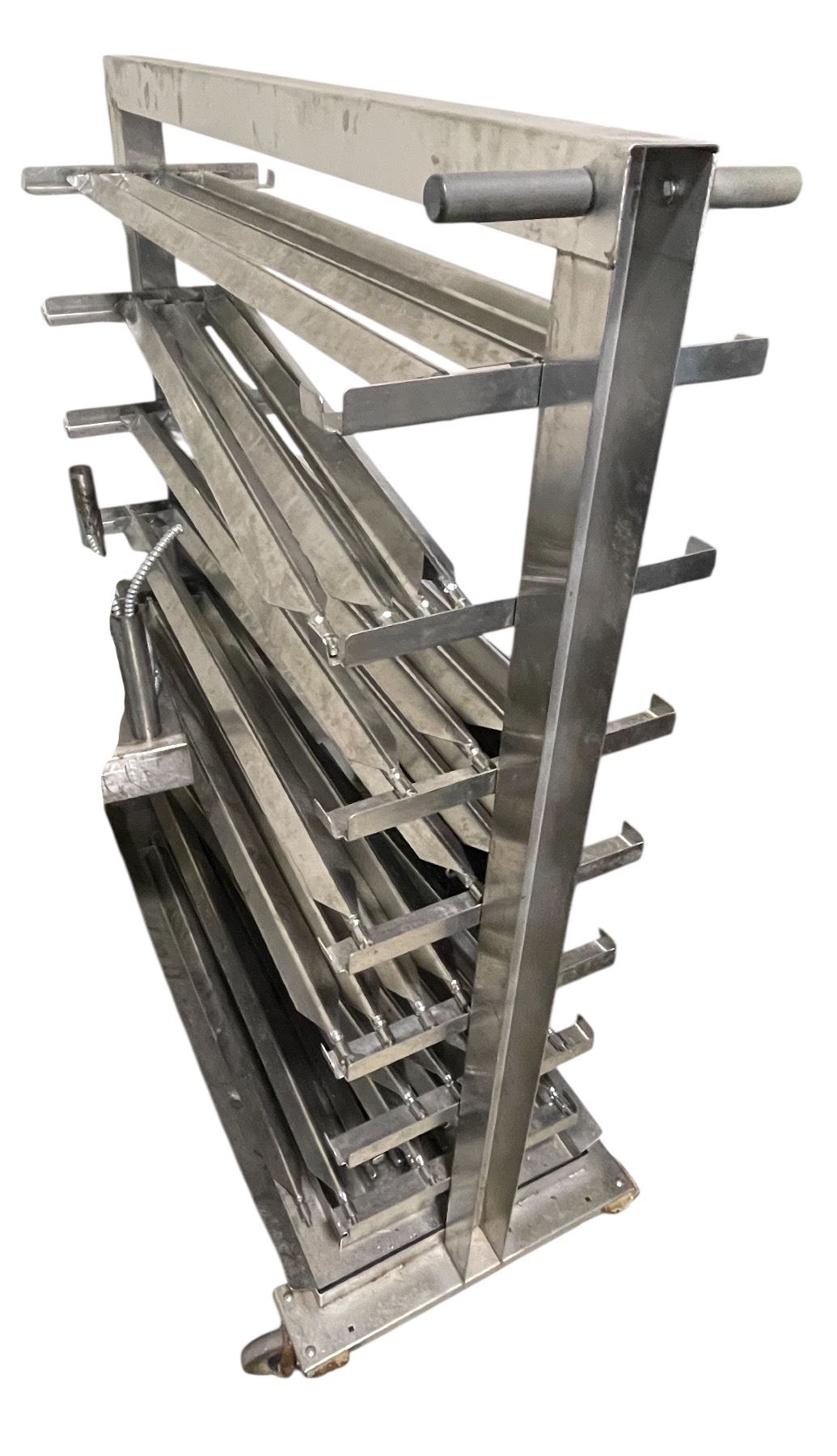 Metal Heat Rack Commercial Stainless Steel Heat Lamp Rack System