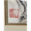Image 3 : Framed Chinese Peacock & Floral Artwork