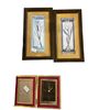 Image 2 : Decorative Homeware Lot - Picture Frames, Swans, Vases, Clocks, Candles & Art