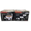 Image 1 : 2x 6 Qt Gourmet Buffet Chafing Dishes - Stainless Steel with Glass Lids, New in Box