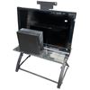 Image 1 : Sony Bravia TV with Stand & Soundbar - Untested, Includes Glass Stand